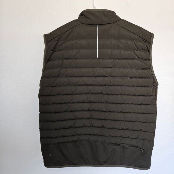 Lululemon | Down for It All Vest PrimaLoft Quilted 700 Goose Down Dark Olive XXL - Picture 9 of 13